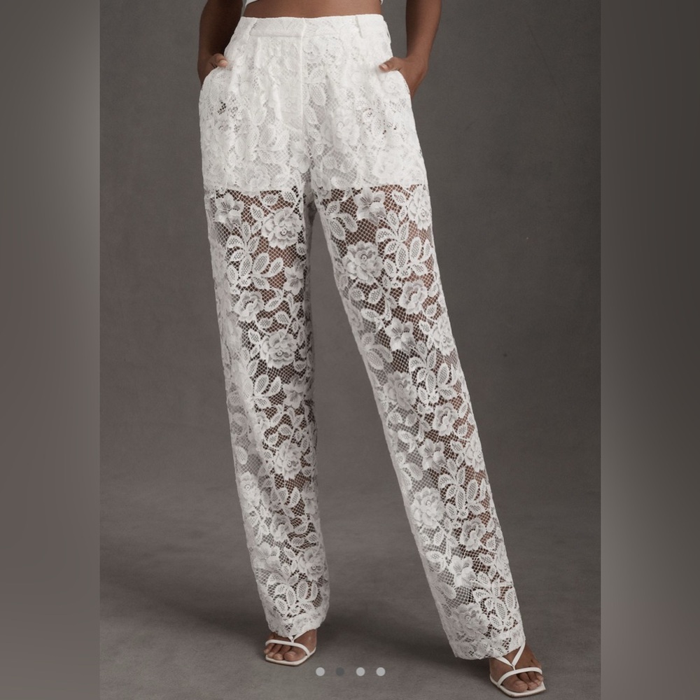 NWT Ronny Kobo Baronelle Lace Pant